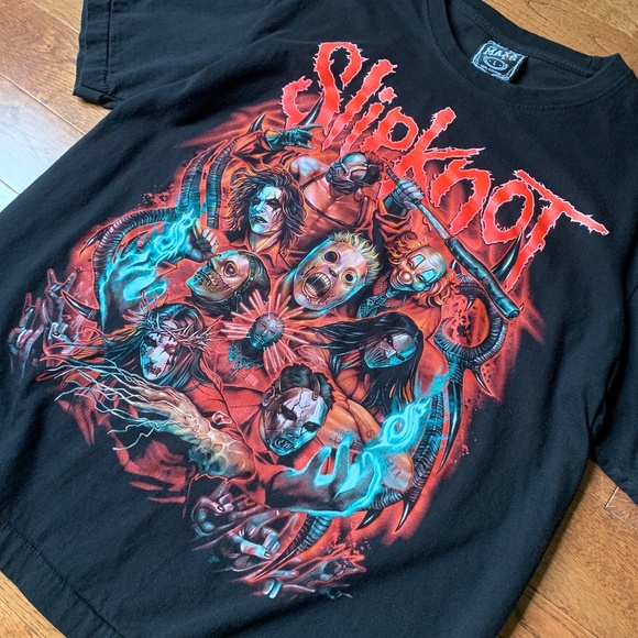 Slipknot Black Graphic Tee - Picture 2 of 6